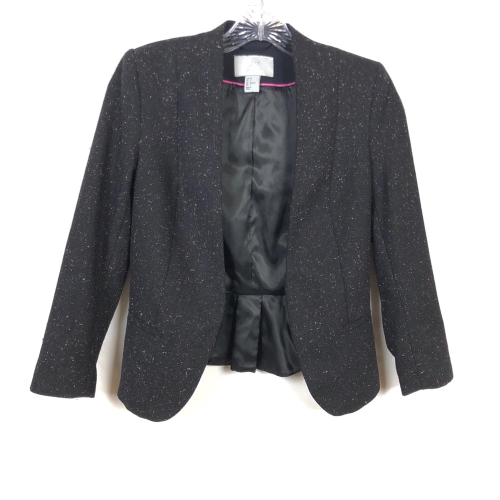 H&M Confetti Black Blazer